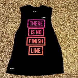 Womens Nike tank top muscle shirt small